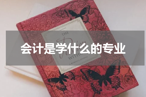 会计是学什么的专业