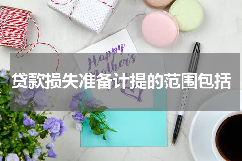 贷款损失准备计提的范围包括