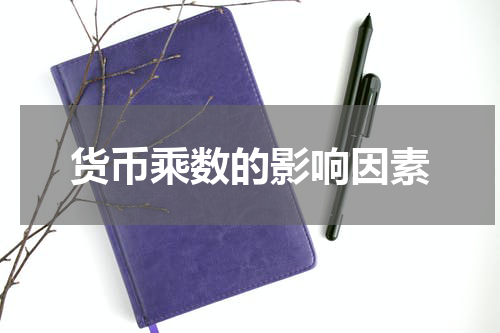 货币乘数的影响因素