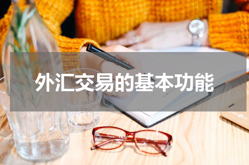 外汇交易的基本功能