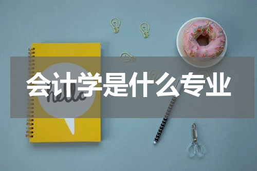 会计学是什么专业