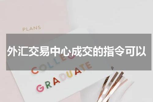 外汇交易中心成交的指令可以