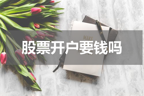 股票开户要钱吗