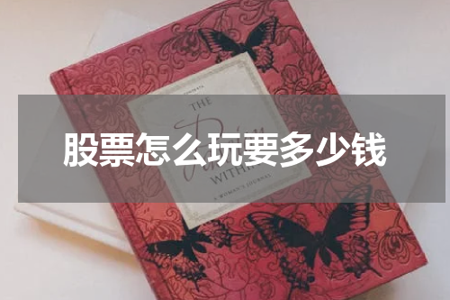 股票怎么玩要多少钱