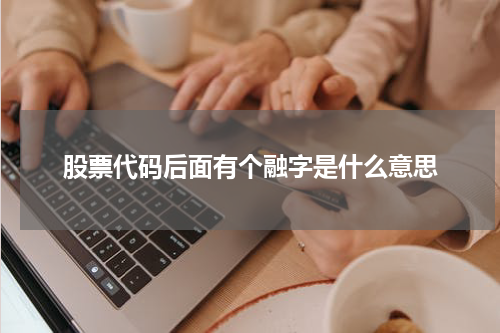 股票代码后面有个融字是什么意思