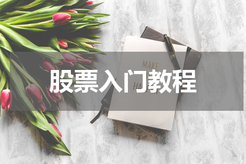 股票入门教程