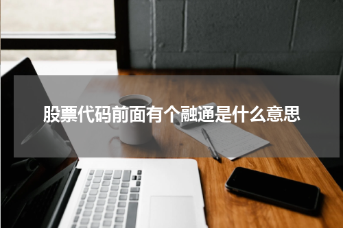 股票代码前面有个融通是什么意思