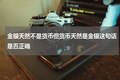 金银天然不是货币但货币天然是金银这句话是否正确