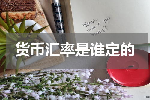 货币汇率是谁定的