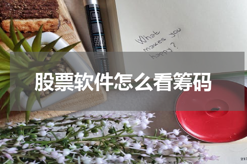 股票软件怎么看筹码