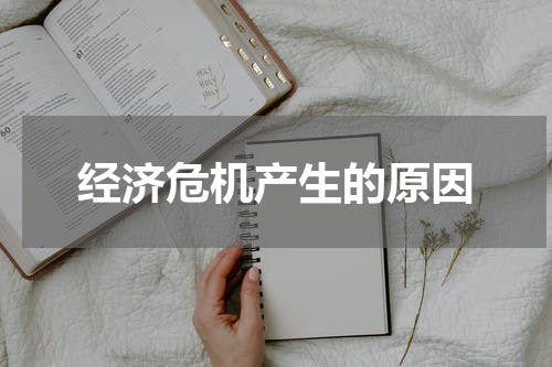 经济危机产生的原因