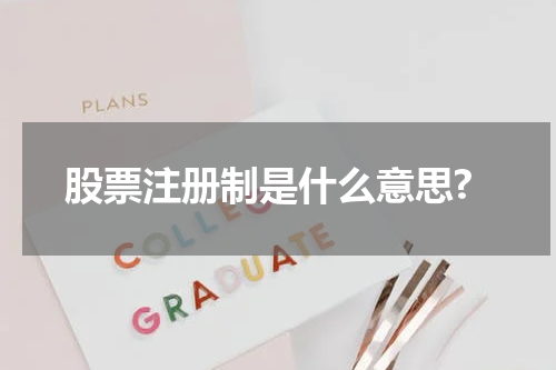 股票注册制是什么意思?