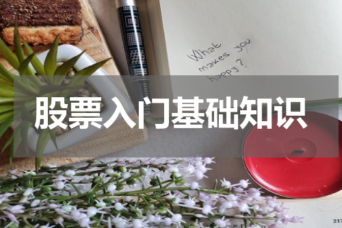 股票入门基础知识
