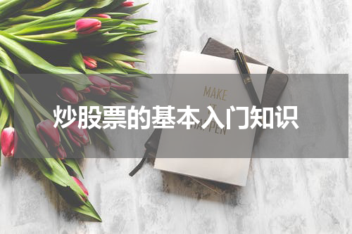炒股票的基本入门知识