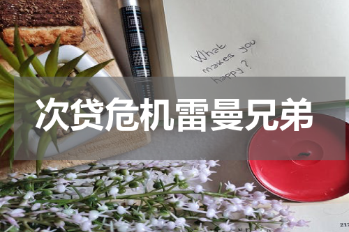 次贷危机雷曼兄弟