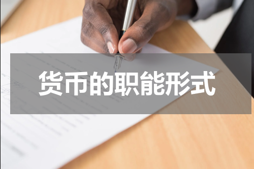 货币的职能形式