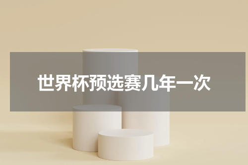 世界杯预选赛几年一次