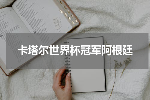 卡塔尔世界杯冠军阿根廷
