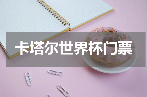 卡塔尔世界杯门票