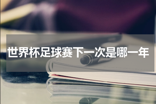 世界杯足球赛下一次是哪一年