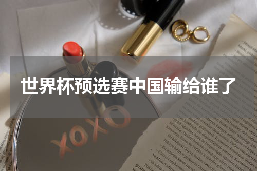 世界杯预选赛中国输给谁了