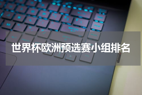 世界杯欧洲预选赛小组排名