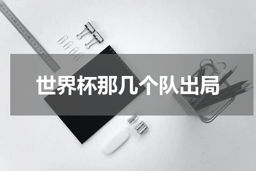 世界杯那几个队出局