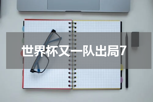 世界杯又一队出局7