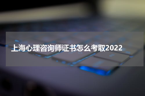 上海心理咨询师证书怎么考取2022