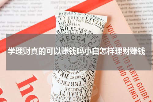 学理财真的可以赚钱吗小白怎样理财赚钱