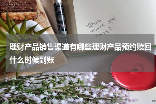 理财产品销售渠道有哪些理财产品预约赎回什么时候到账