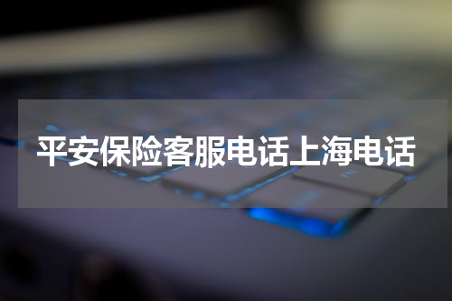 平安保险客服电话上海电话