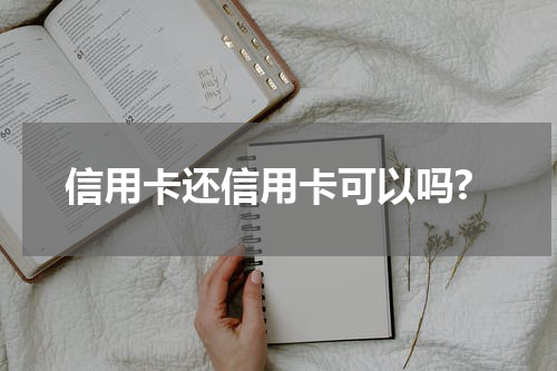 信用卡还信用卡可以吗?