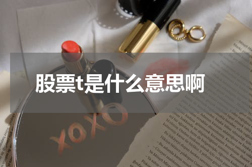 股票t是什么意思啊