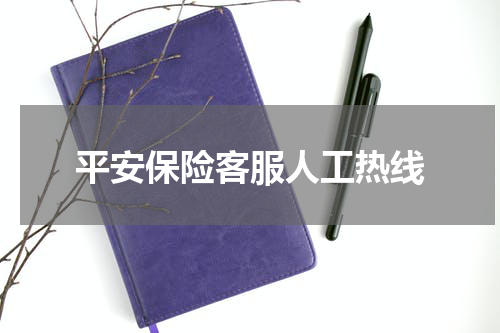 平安保险客服人工热线