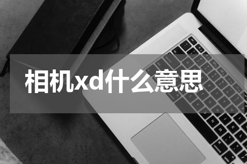 相机xd什么意思