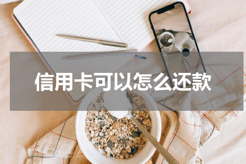 信用卡可以怎么还款