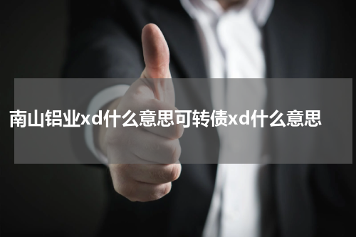 南山铝业xd什么意思可转债xd什么意思