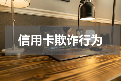 信用卡欺诈行为