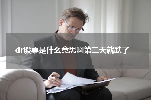 dr股票是什么意思啊第二天就跌了