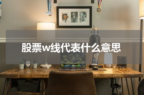 股票w线代表什么意思