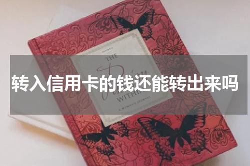 转入信用卡的钱还能转出来吗
