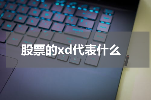 股票的xd代表什么