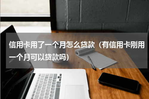 信用卡用了一个月怎么贷款（有信用卡刚用一个月可以贷款吗）