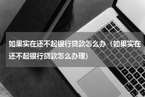如果实在还不起银行贷款怎么办（如果实在还不起银行贷款怎么办理）