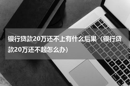 银行贷款20万还不上有什么后果（银行贷款20万还不起怎么办）