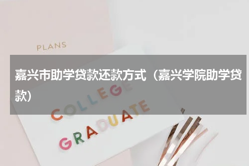 嘉兴市助学贷款还款方式（嘉兴学院助学贷款）