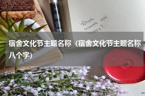 宿舍文化节主题名称（宿舍文化节主题名称八个字）