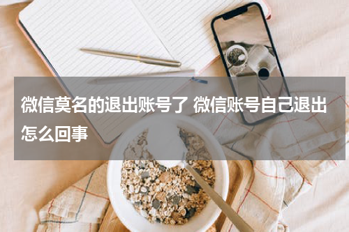 微信莫名的退出账号了 微信账号自己退出怎么回事