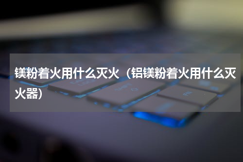 镁粉着火用什么灭火（铝镁粉着火用什么灭火器）